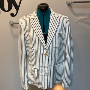 Pin-striped blazer. NEW WITH TAGS!